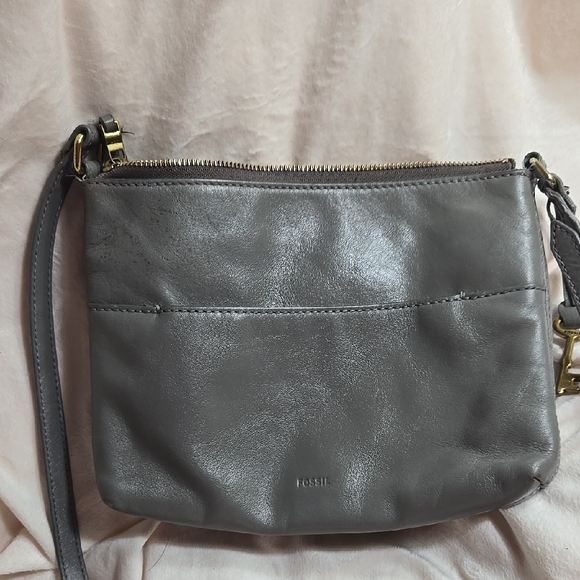 Fossil Handbags - Fossil Crossbody Purse, Gray